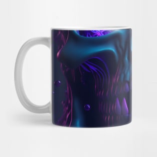 Surreal Mystic Skull Mug